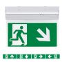 MILANO 8 uur / led vluchtwegverlichting kantelbaar