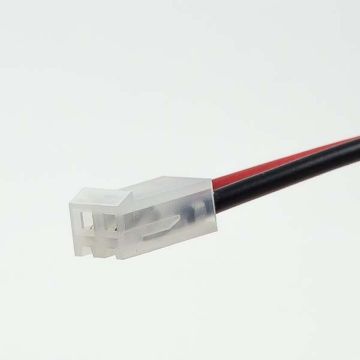 Connector PL09, ECOLIGHT rood/zwart