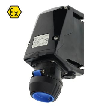 ATEX-wandcontactdoos 2P+E